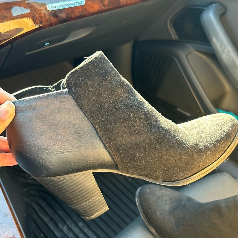 Black booties